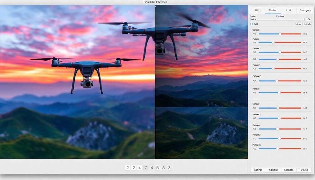 enhancing hdr drone imagery