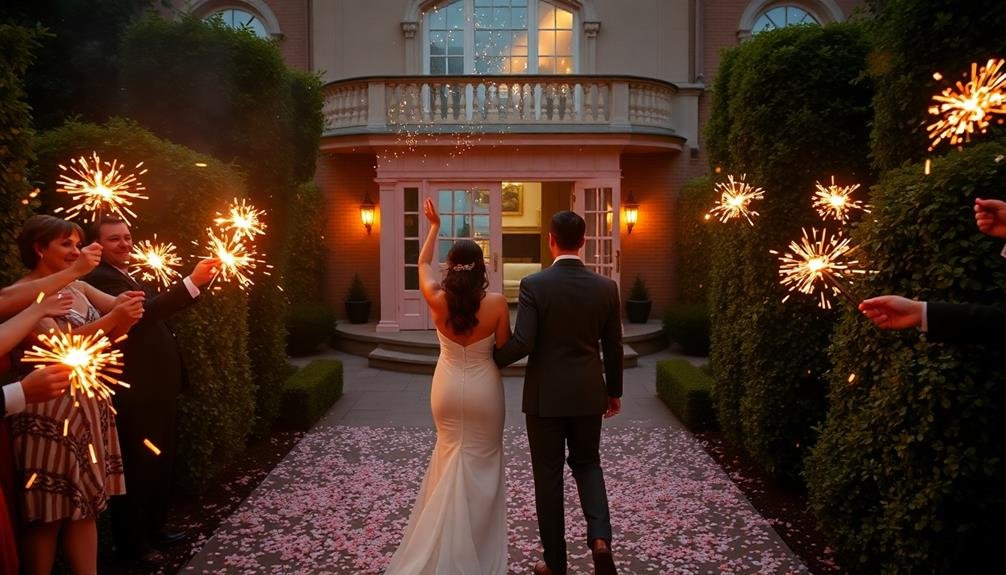 Soar Above: Photographing Epic Wedding Exit Moments