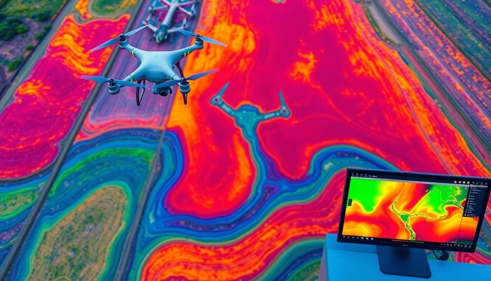 erosion detection using multispectral imaging