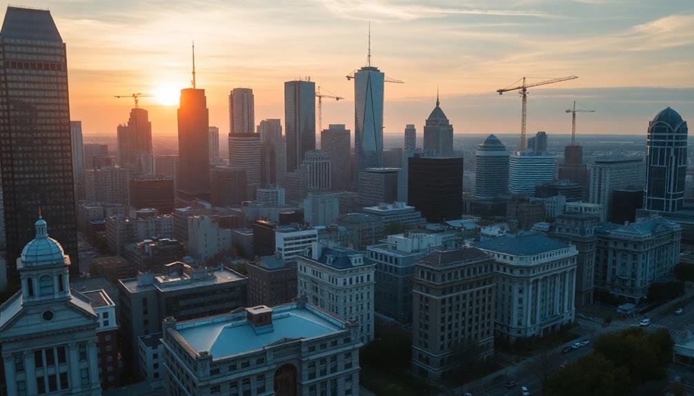 evolving urban landscapes over time
