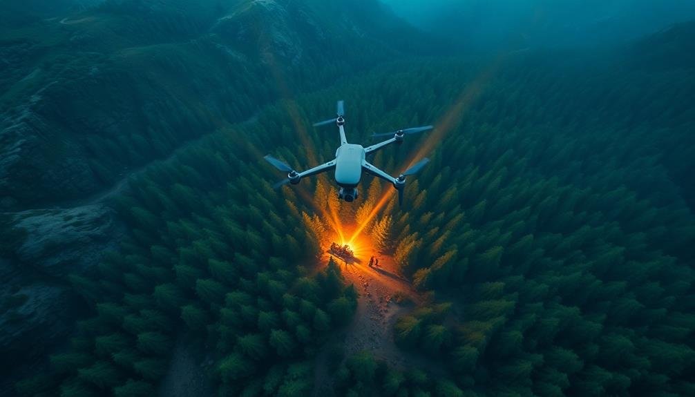 gps guided drone patterns