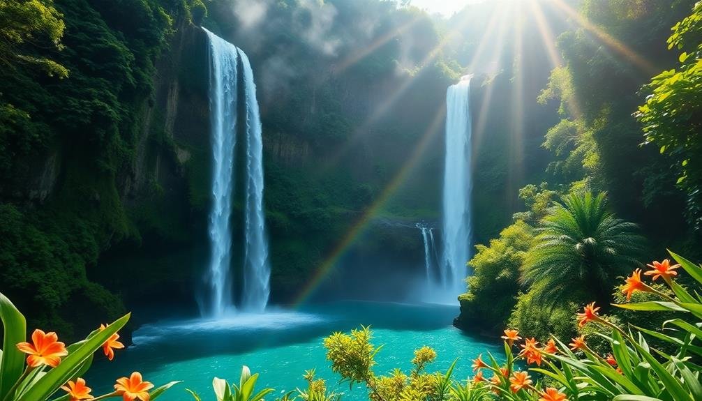 hidden waterfalls and cascades