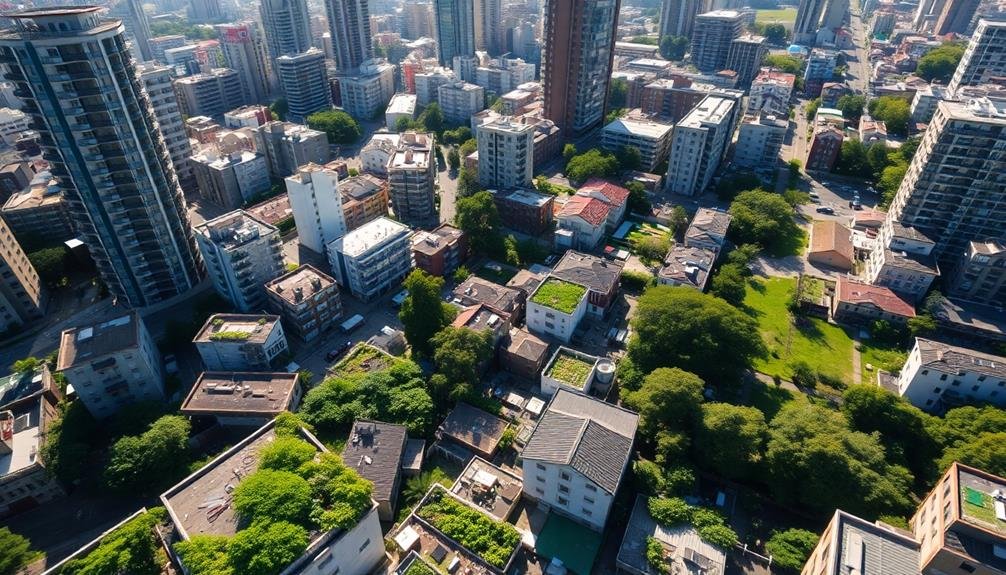 identifying local green areas