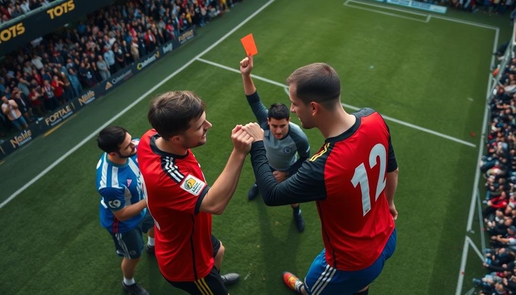 intense sports rivalry escalation