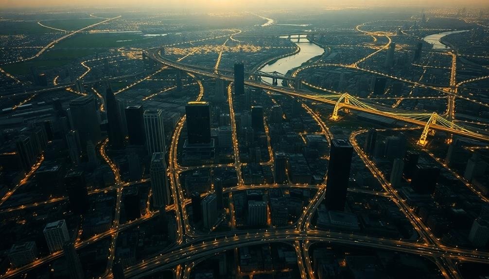 mapping infrastructure networks efficiently