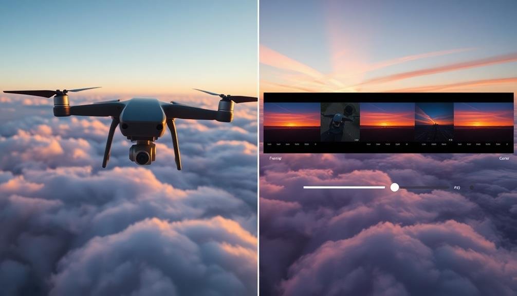 multiple flights footage matching