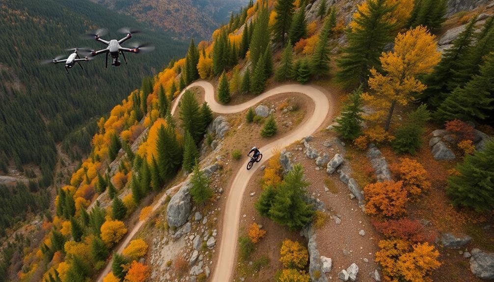 navigating tough mountain biking