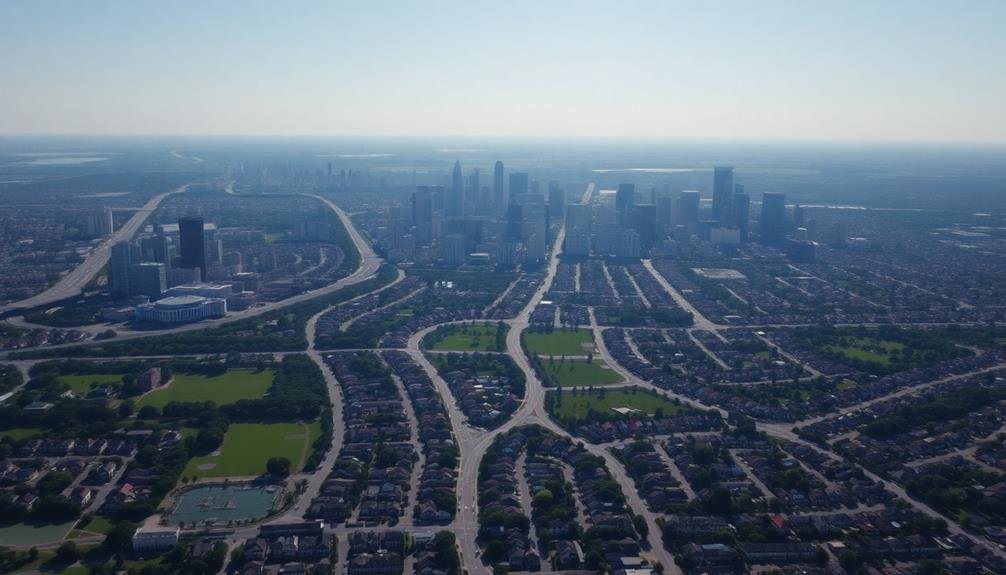 neighborhood density variation analysis