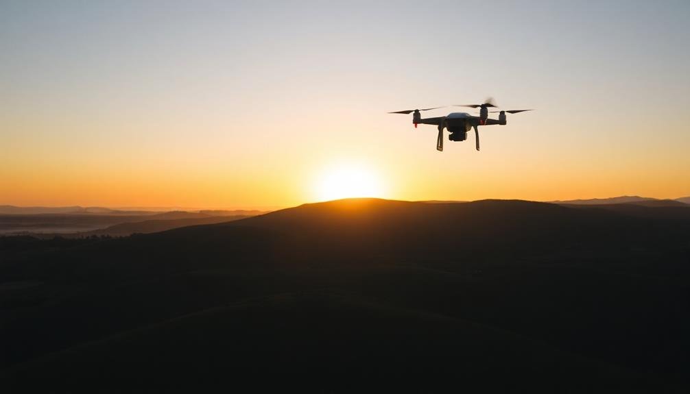 optimal drone flight timing