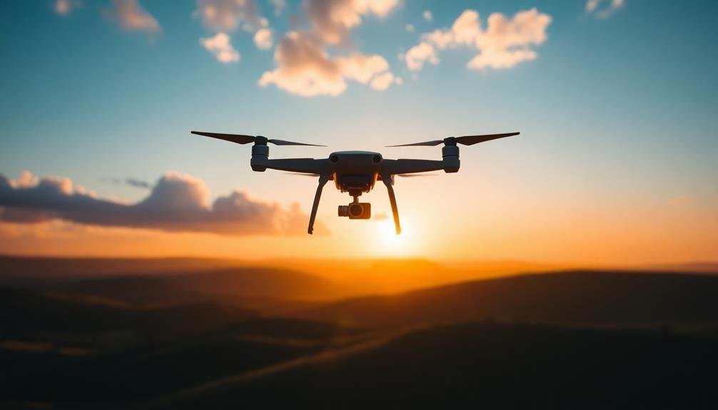 optimal lighting for drones