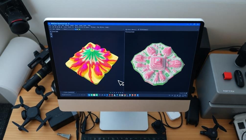 orthomosaic image analysis report