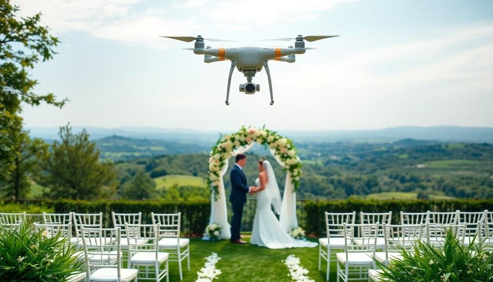 personalized aerial wedding experience