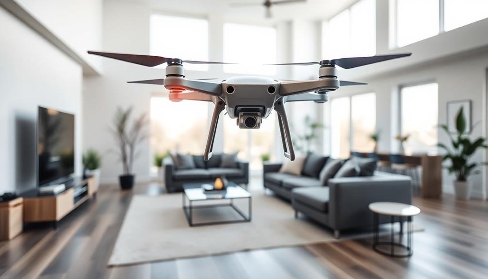 precise indoor drone visualization