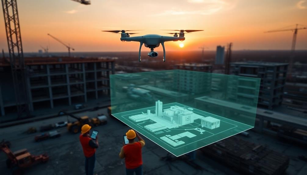 real time construction drone analysis