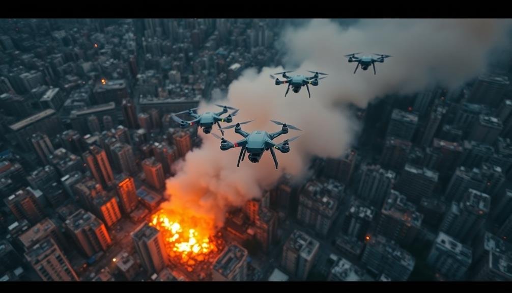 real time uav disaster surveys