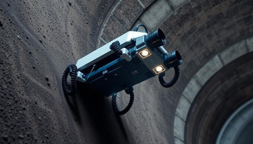 robotic inspection crawlers utilized