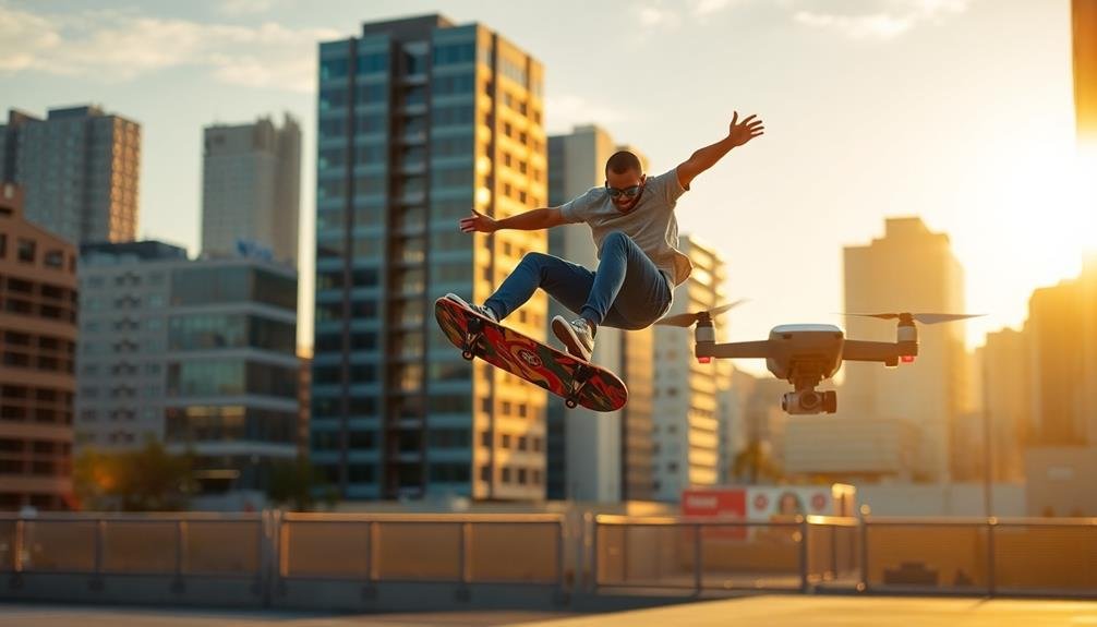 slow motion action photography