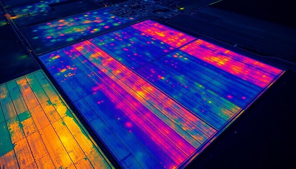 soil degradation thermal imaging