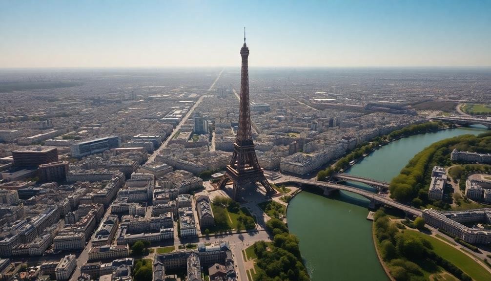stunning aerial landmark perspectives