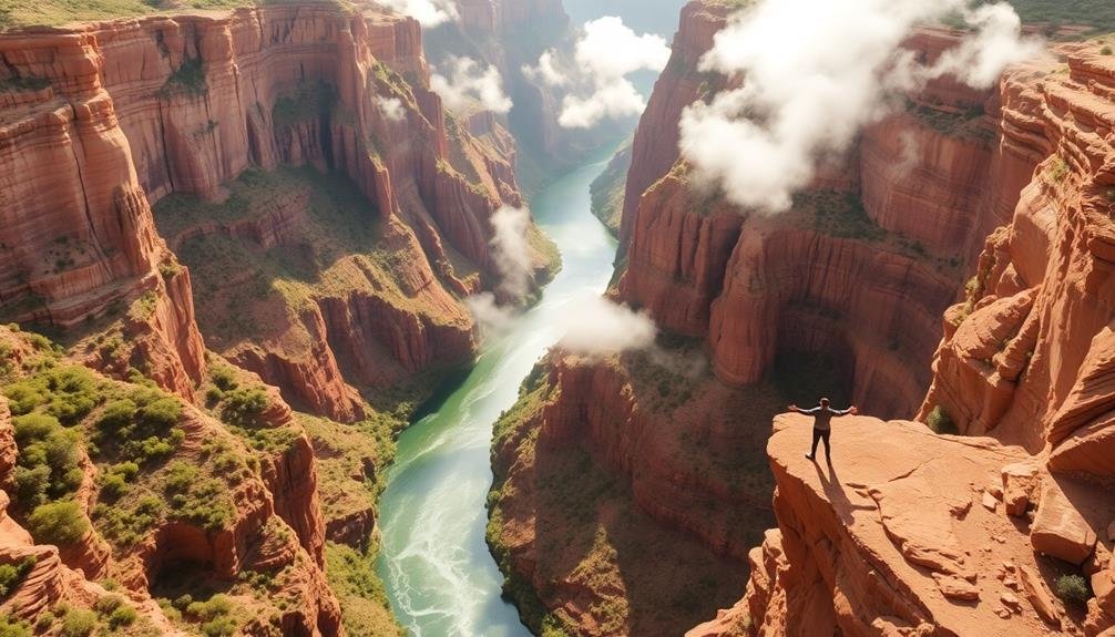 stunning canyons and gorges
