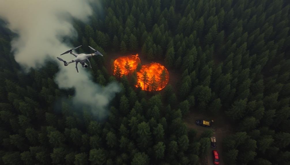 thermal imaging wildfire prediction