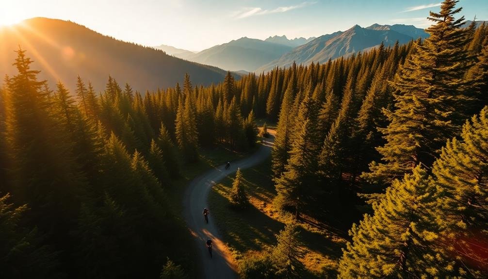 trail photography composition techniques