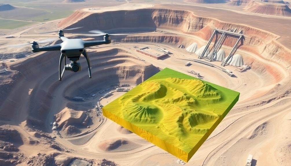 uav mining site advantages