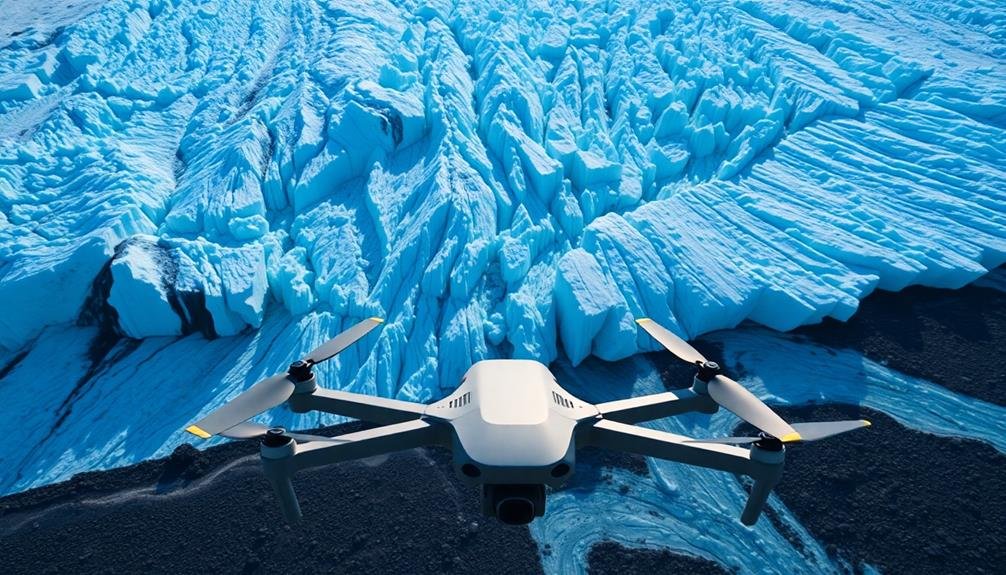 uav surveillance of glaciers