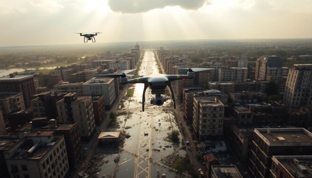 uav surveys for disaster evaluation