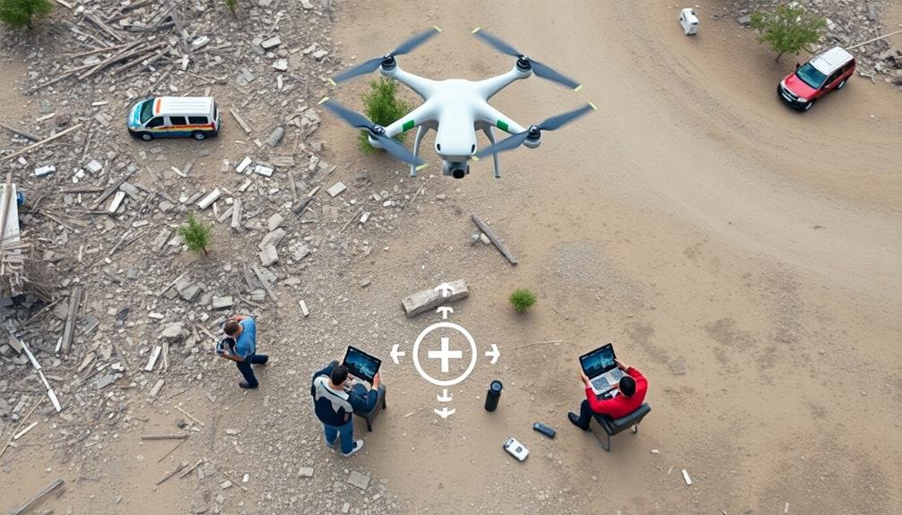 uavs and ground team integration