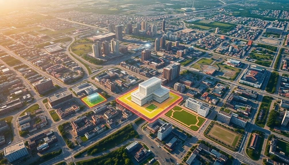 urban growth aerial mapping