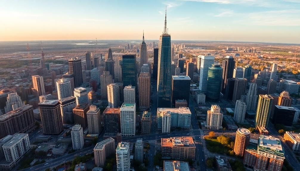 urban growth time lapse visualization