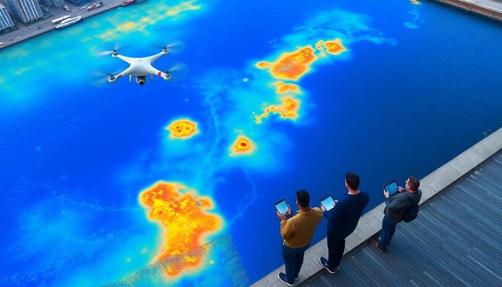 water quality thermal mapping